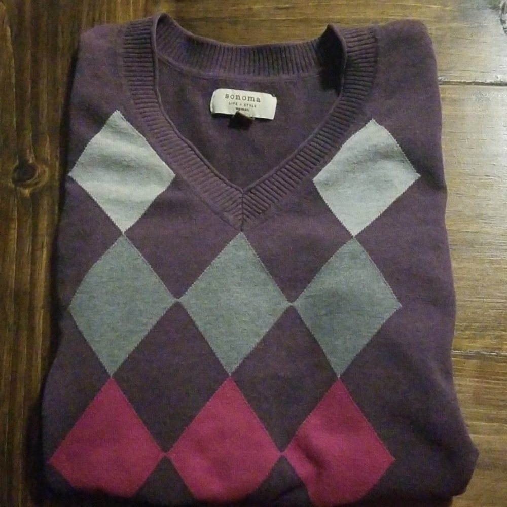 Sonoma Sweater 1X Argile Purple